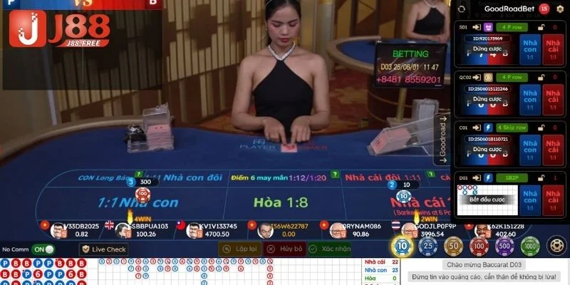 Điểm danh trò chơi casino đặc sắc được yêu thích tại J88