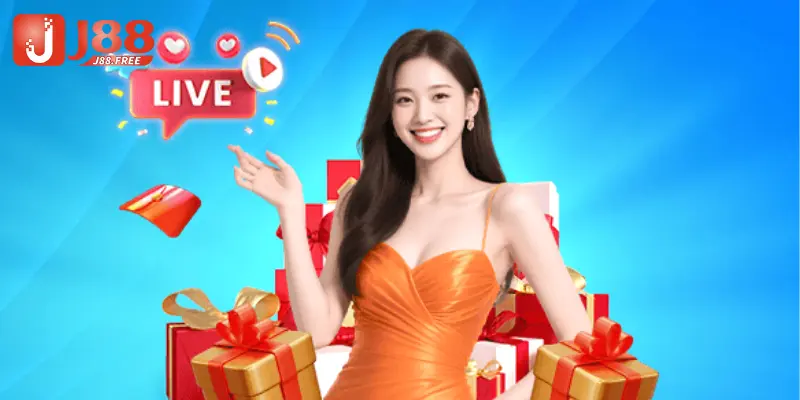 J88 triển khai sự kiện Livestream nhận quà khủng
